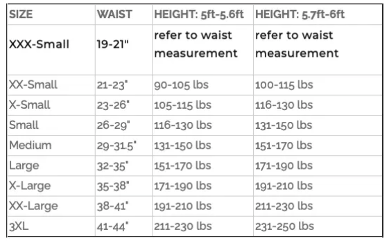 FitDoc Athletics Post Surgical Waist Trainer